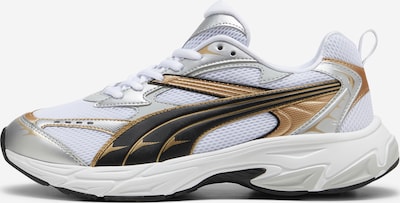 PUMA Sneaker low 'Morphic' i guld / sort / hvid, Produktvisning