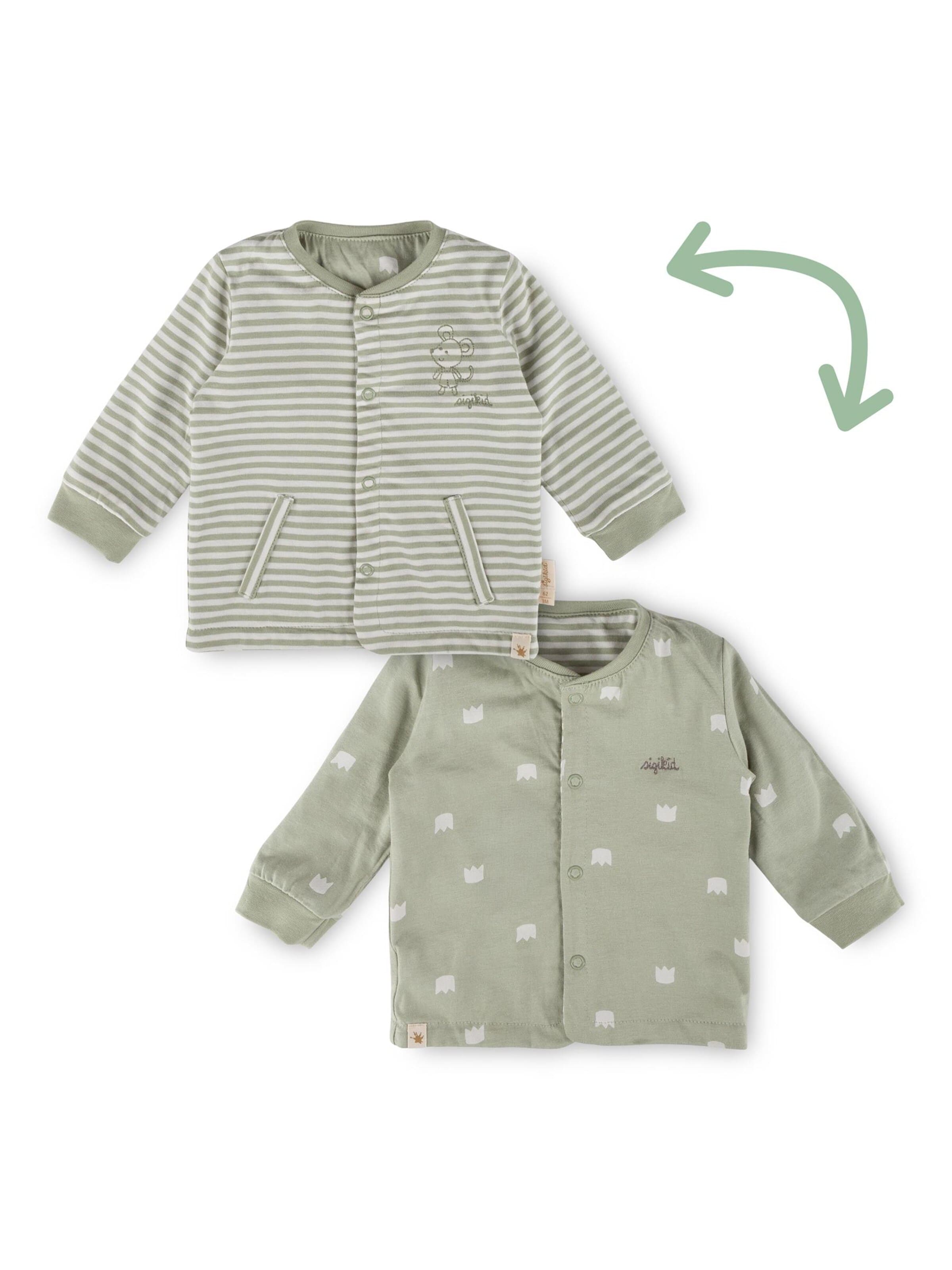 SIGIKID Übergangsjacke 'Wendejacke Classic Baby'‌‌‌‌‌‌‌ in Grün