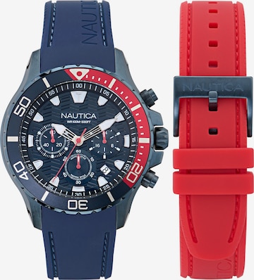 NAUTICA Uhr in Blau: Vorderseite