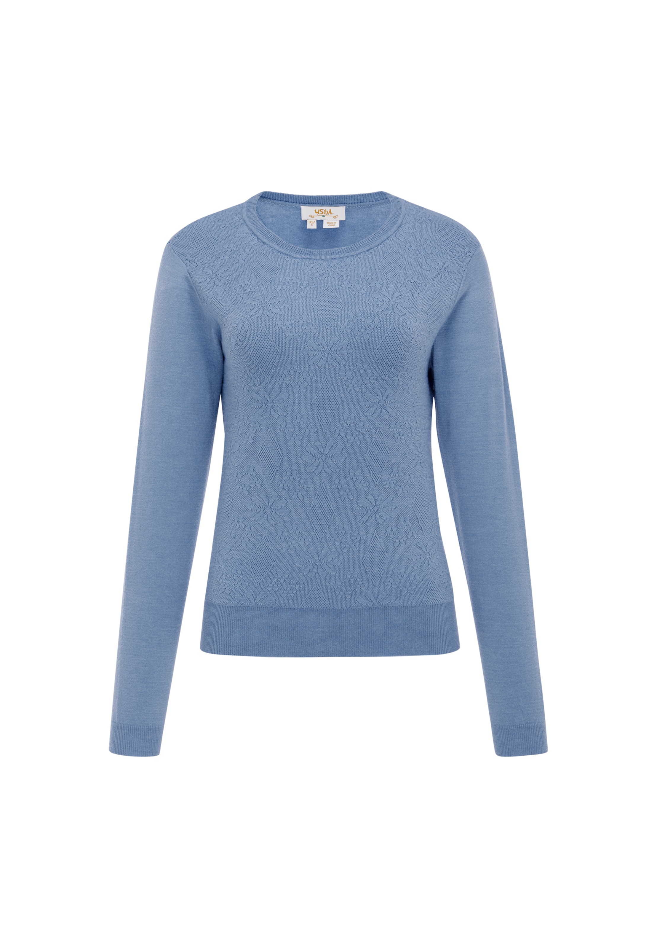 usha FESTIVAL - Jersey 'Western Country' en azul: frente