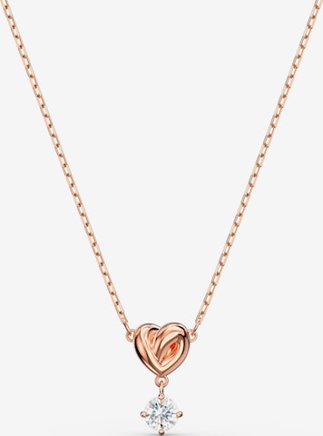 Swarovski Ketting 'Lifelong Heart' in Goud: voorkant