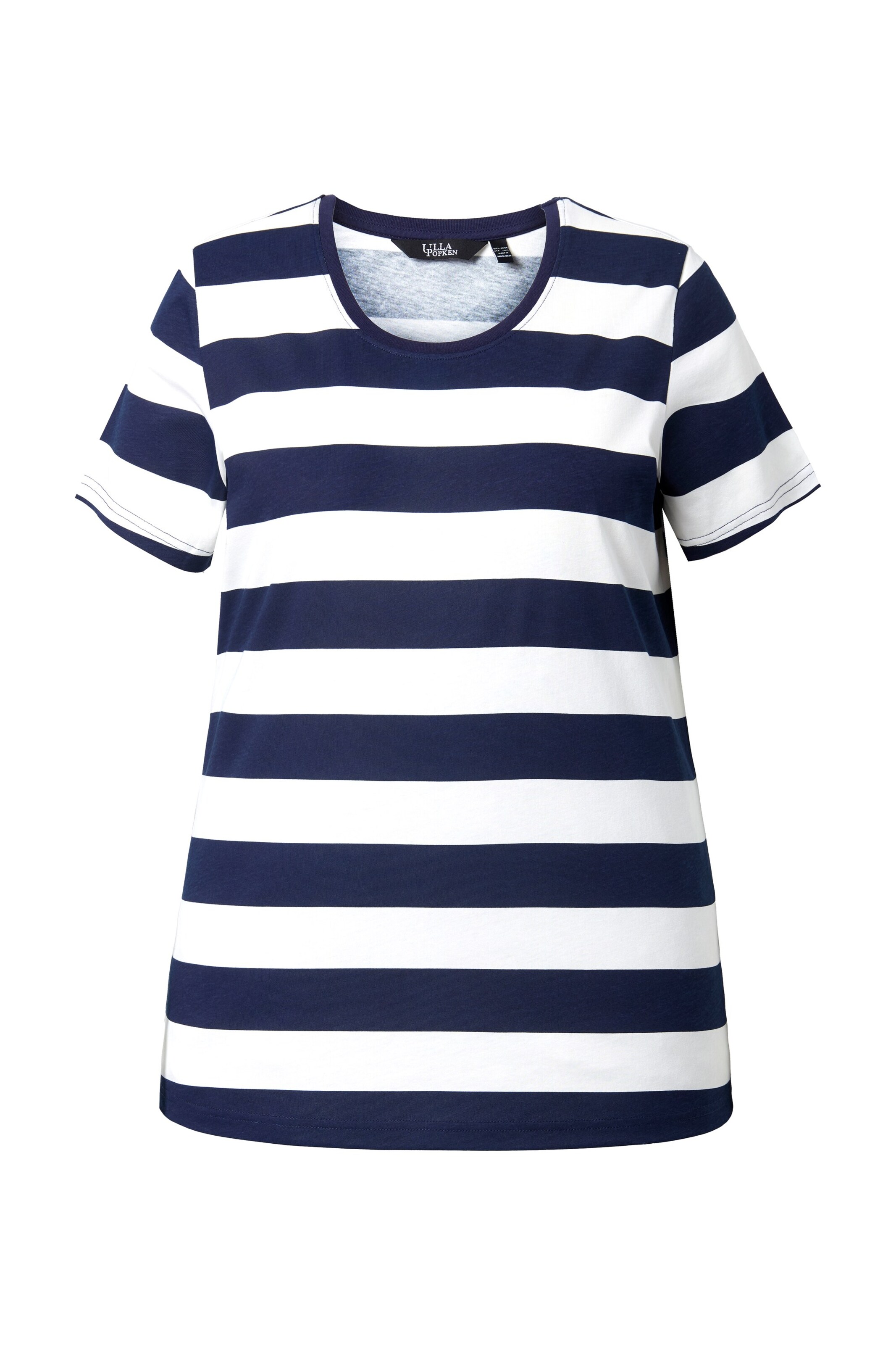 Ulla Popken T-Shirt in Blau: Vorderseite