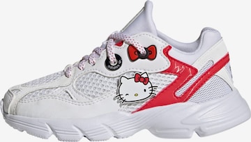 ADIDAS ORIGINALS Sneakers 'Hello Kitty Astir' in White: front