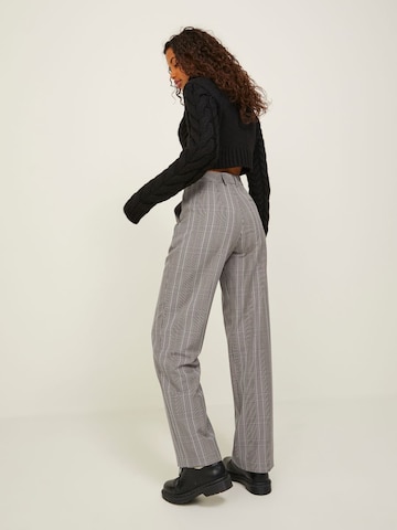 JJXX Loose fit Pleated Pants 'Mary' in Grey