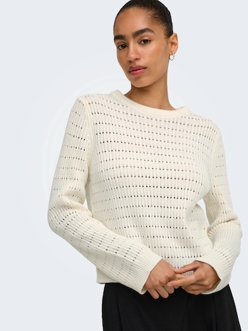 ONLY Svetr 'ONLAVIA' – bílá