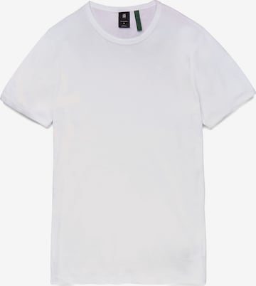 G-Star RAW Тениска 'Eyben' в бяло: отпред