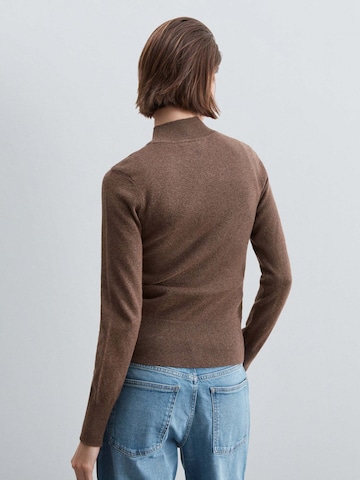 Pulover 'Lurex' de la Scalpers pe maro