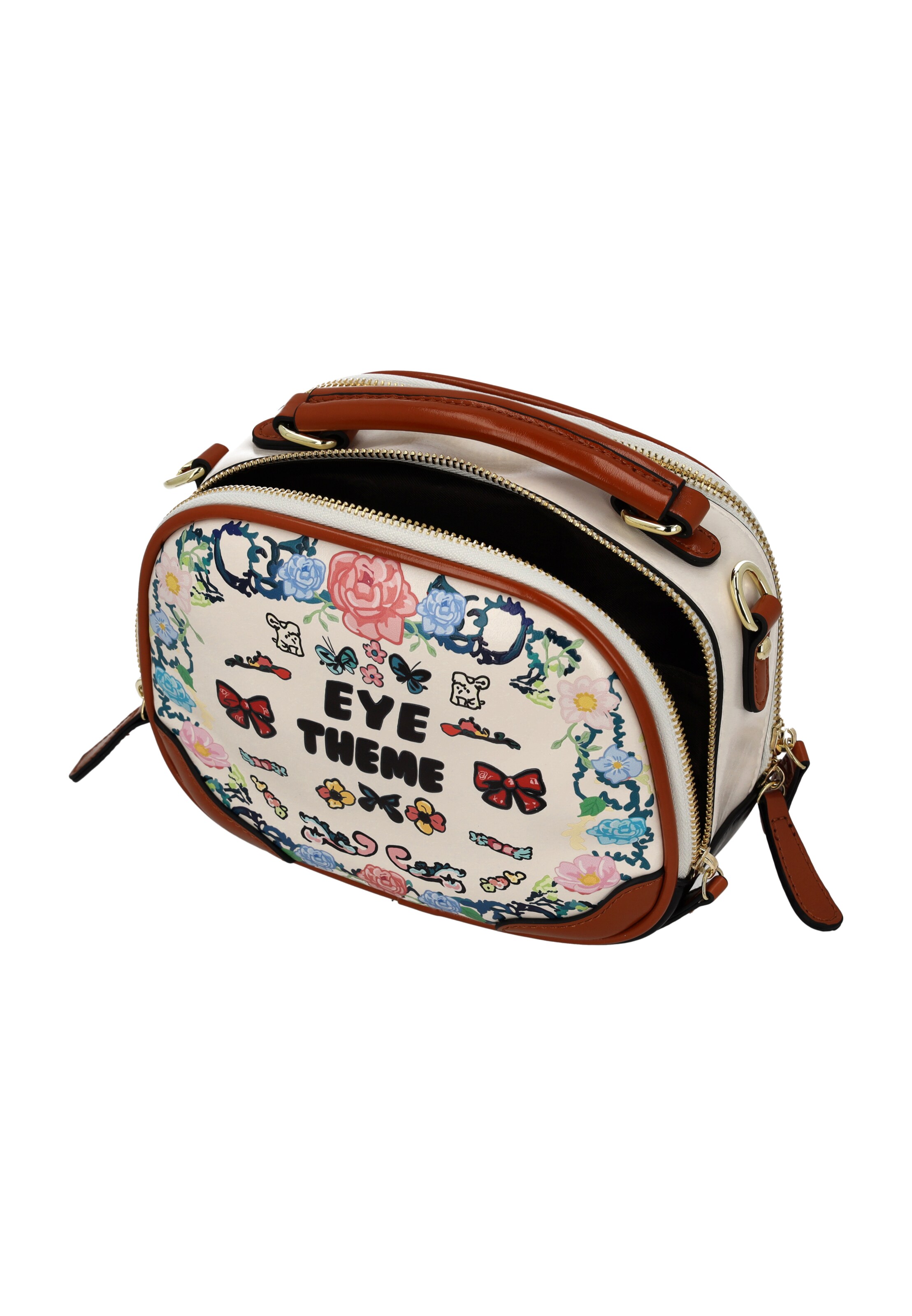 MYMO - Malas de tiracolo 'EyETHEME' em bege