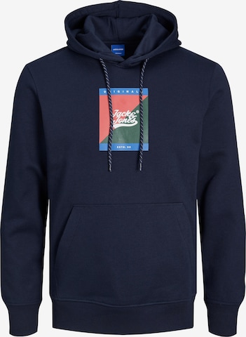 JACK & JONES Sweatshirt 'Becks' in Blauw: voorkant