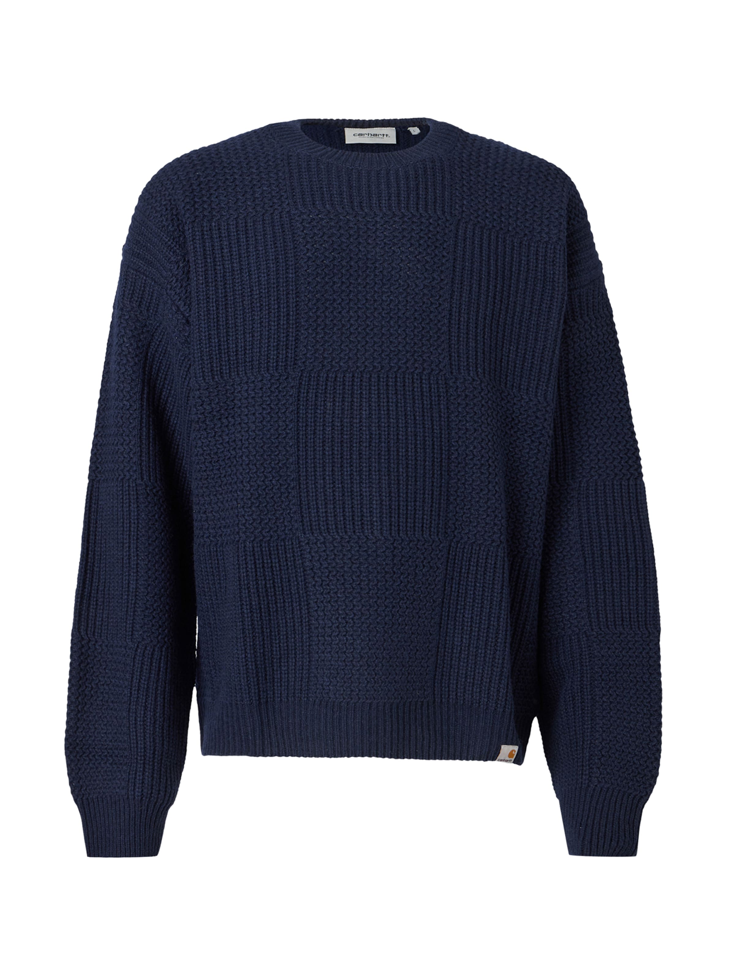 Carhartt WIP Πουλόβερ 'Bishop' σε μπλε: μπροστά