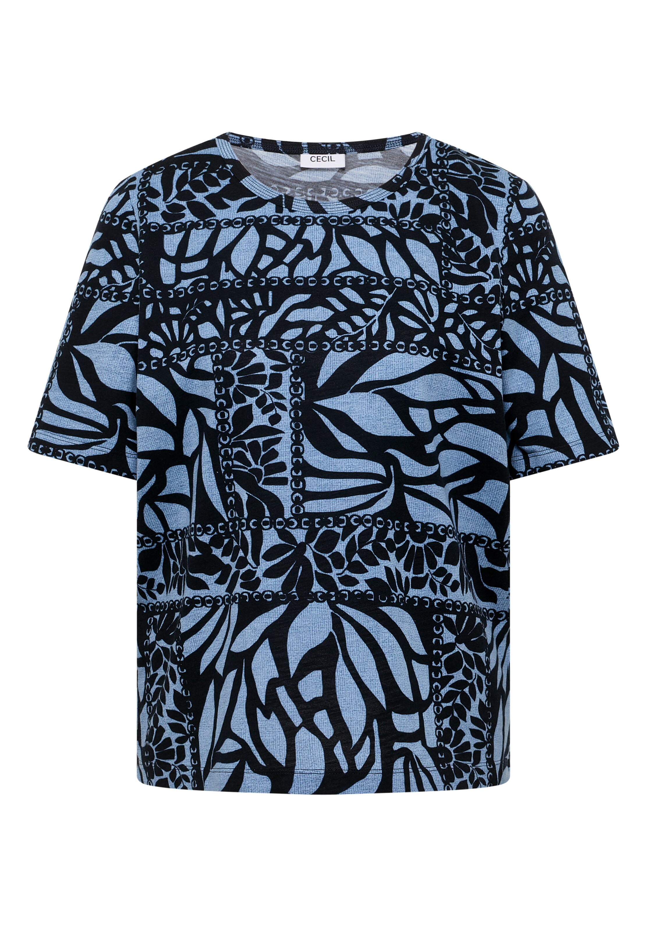 CECIL T-Shirt in Blau: Vorderseite