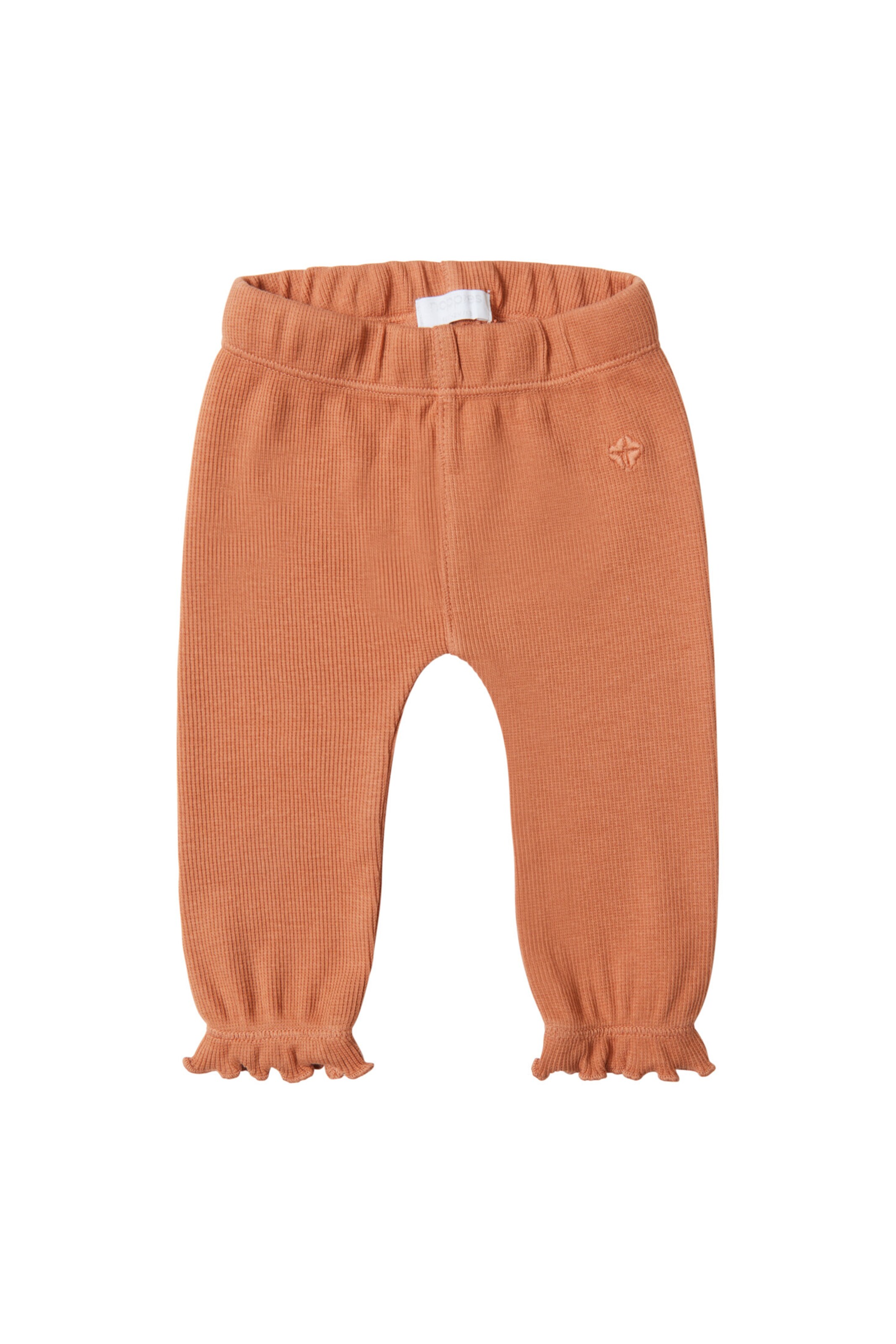 Noppies Regular Leggings in Oranje: voorkant