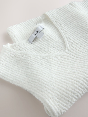 Next Knitted top in White
