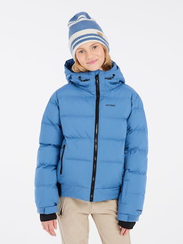 PROTEST Athletic Jacket 'PRTELINY JR' in Blue: front