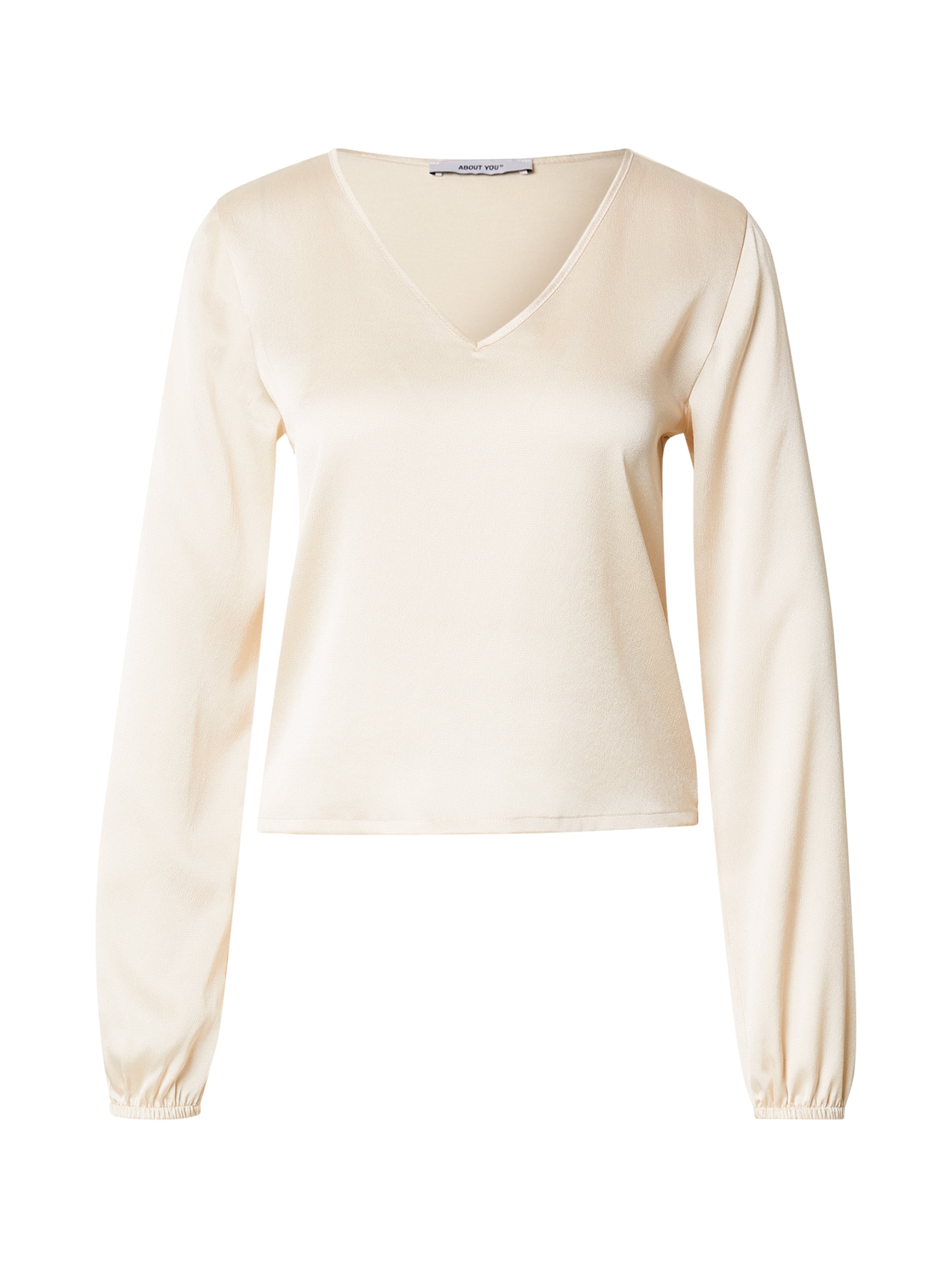 ABOUT YOU Tričko 'Davinia' – béžová: přední strana