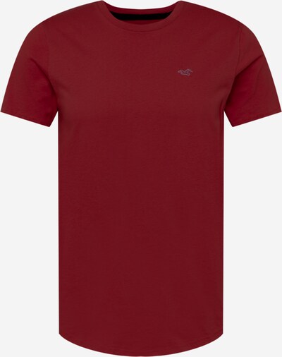 HOLLISTER T-Shirt en rouge foncé, Vue avec produit