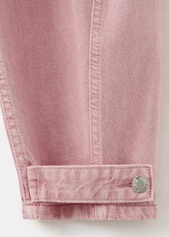 MANGO KIDS Barrel Дънки 'EMMA' в розово: отпред