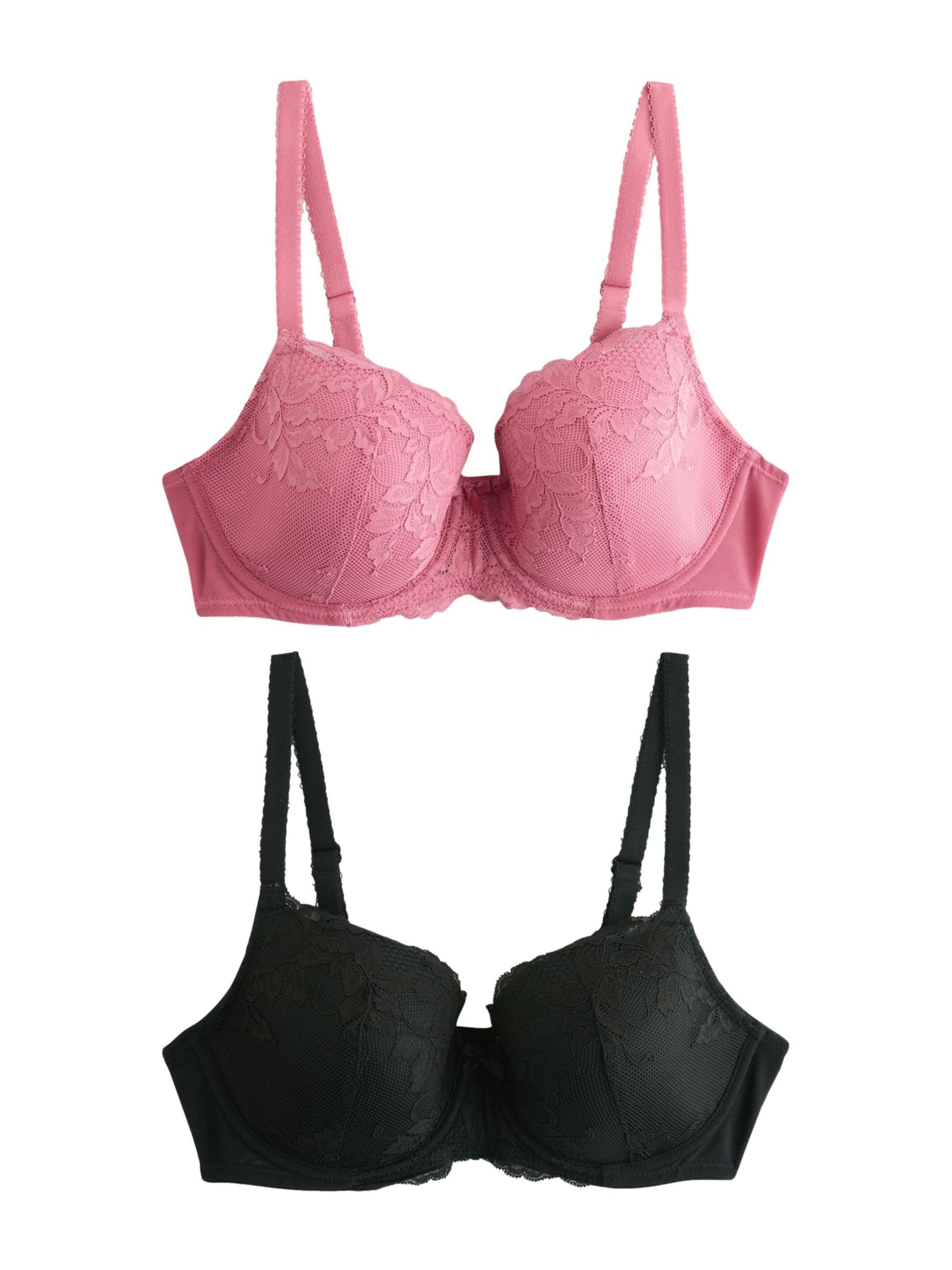 Next Сутиен балконет Сутиен в розово: отпред