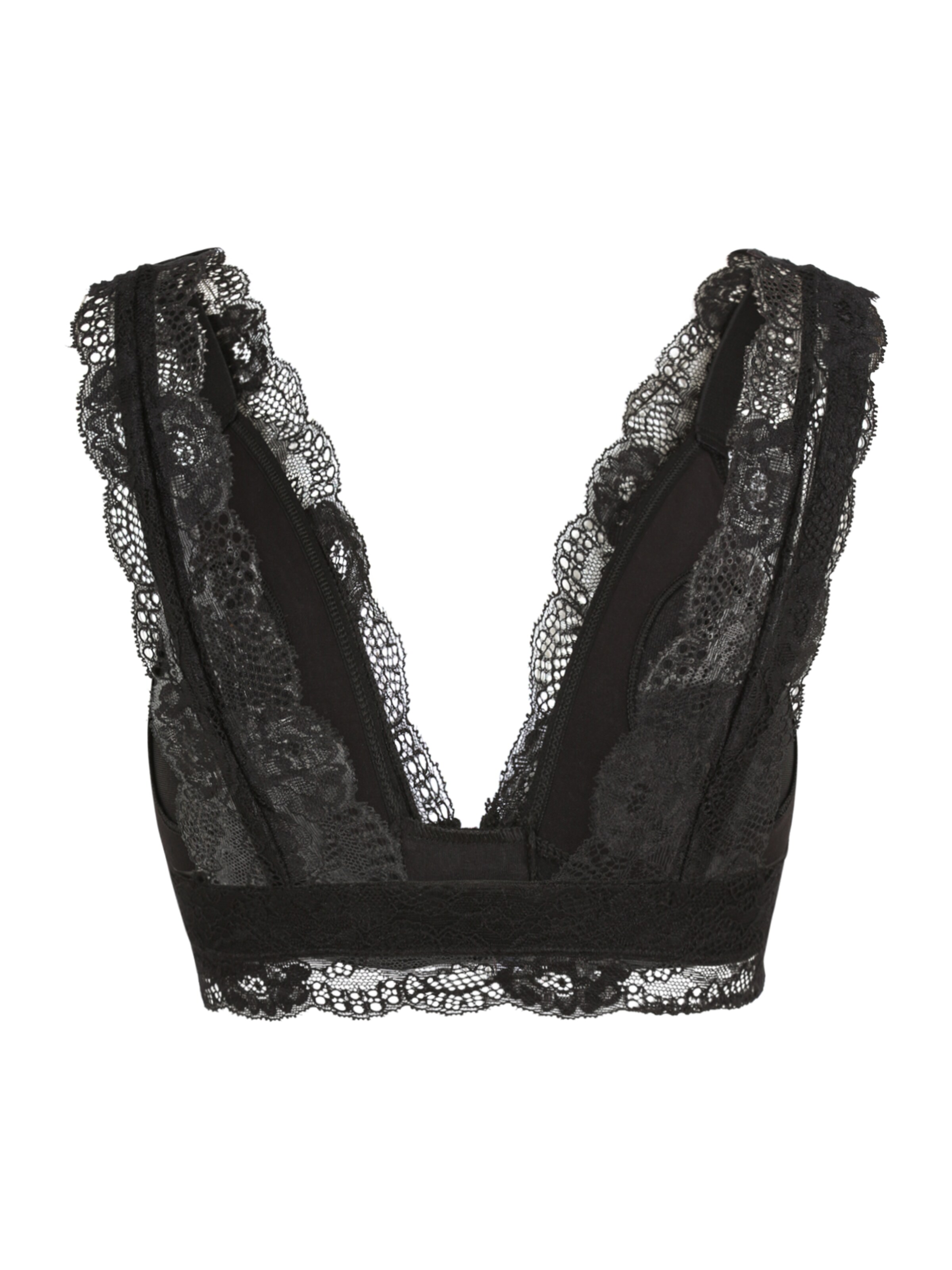 melns MAMALICIOUS Trijstūra formas Zīdīšanas krūšturis 'Senia'