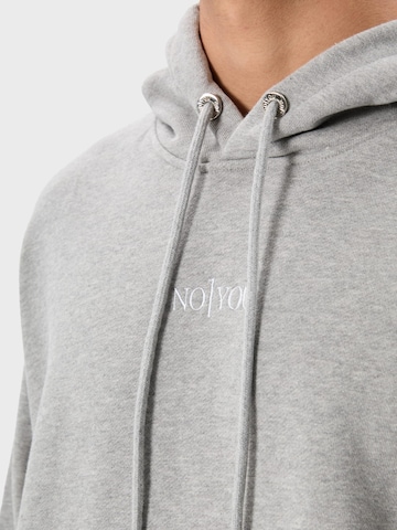 Ossy Homer Sweatshirt 'Baumwolle 450 GSM Oversize Hoodie – Kapuzenpullover' in Grau