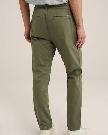 WE Fashion Regular Chino in Groen