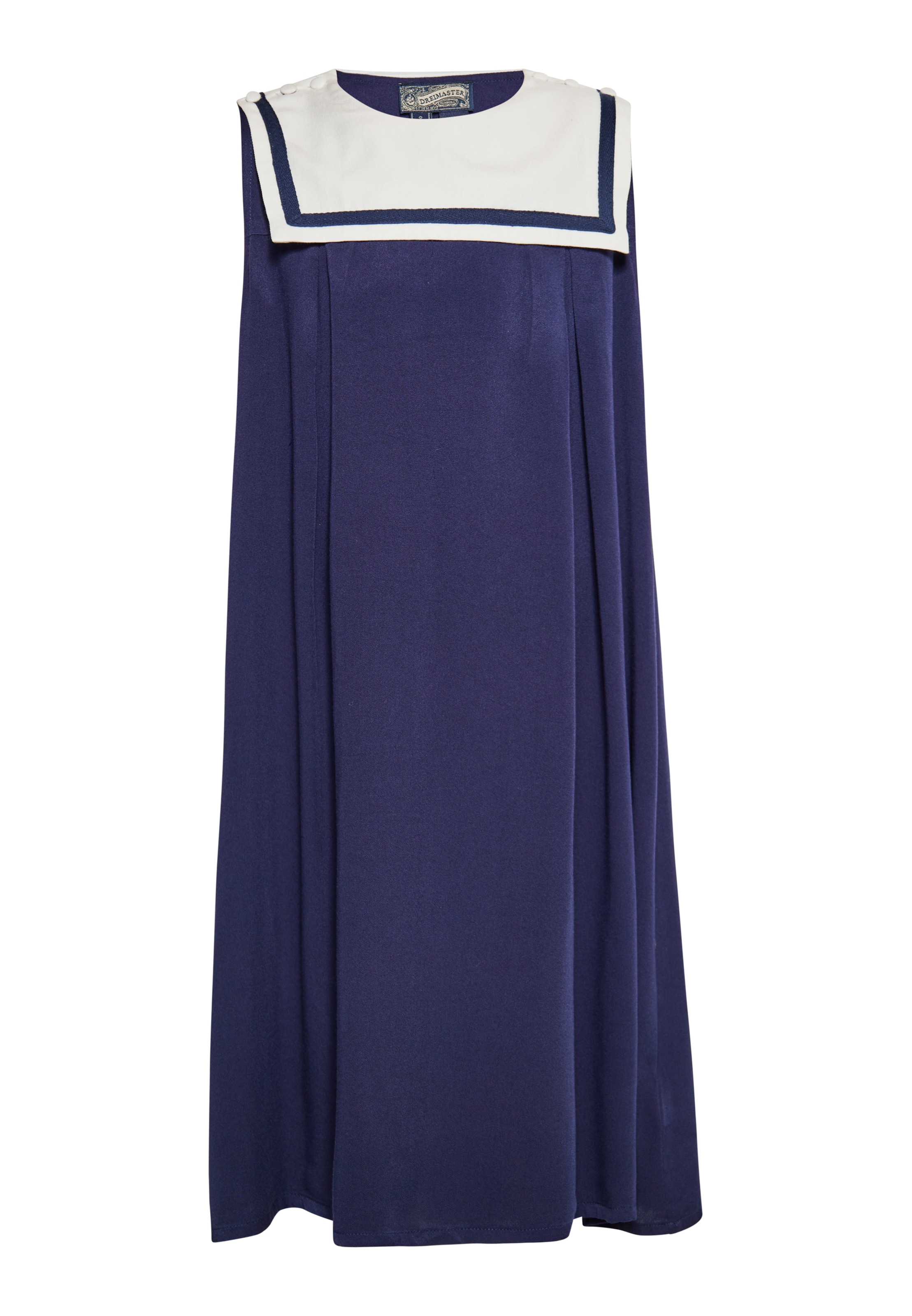 DreiMaster Vintage Dress in Blue: front