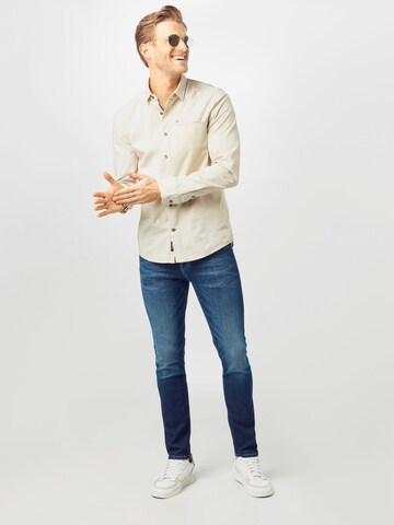 Calvin Klein Jeans Skinny Jeansy w kolorze niebieski