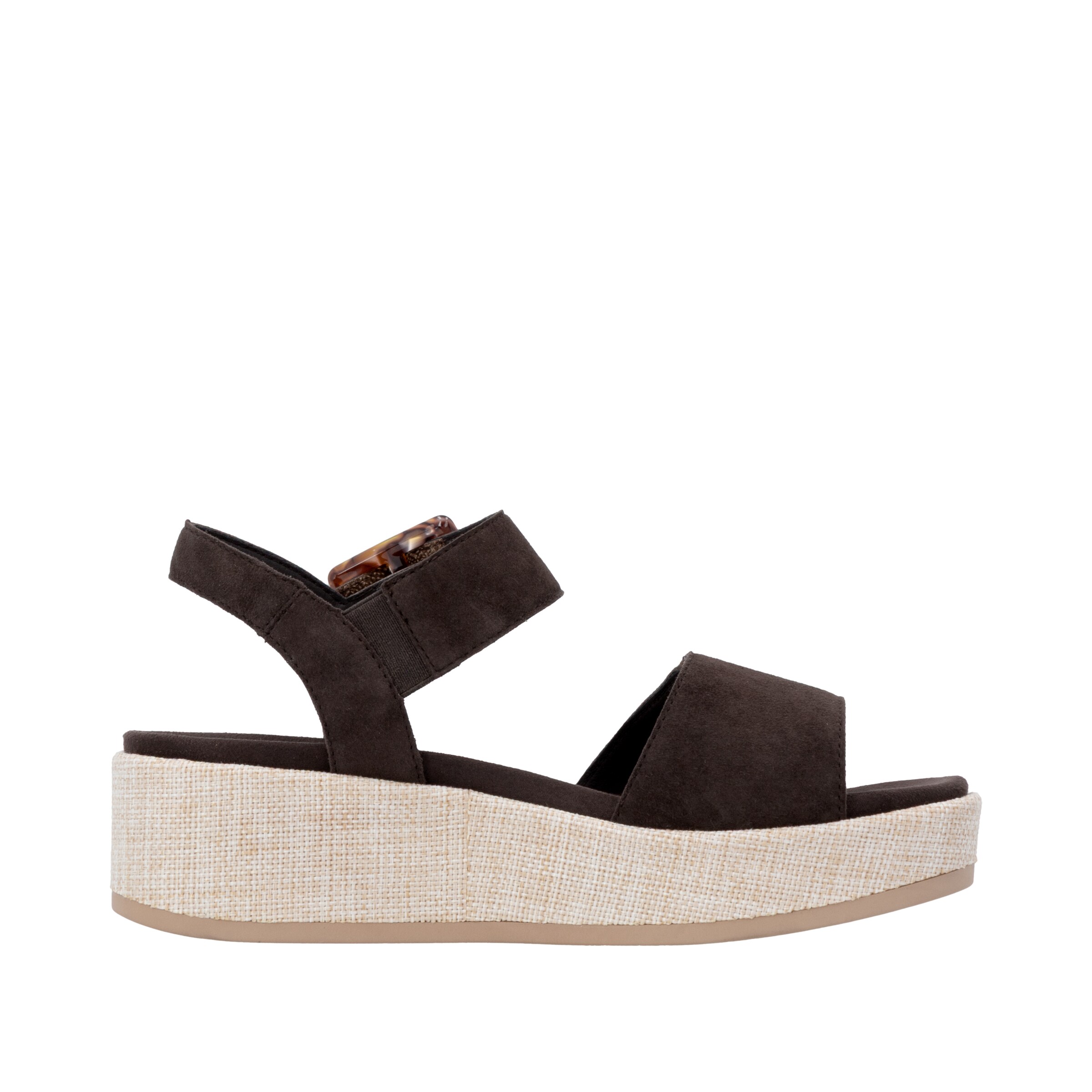REMONTE Strap Sandals in Brown