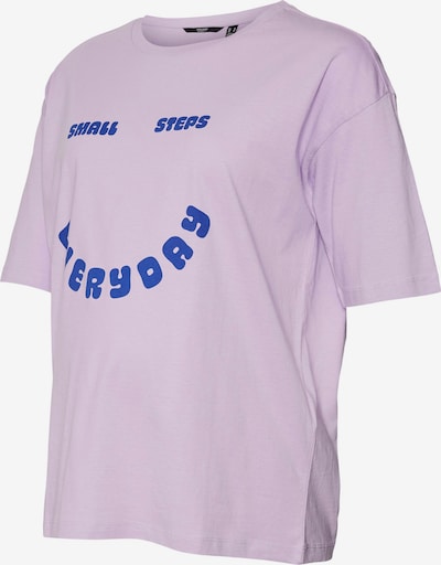 Vero Moda Maternity T-shirt 'Sky Ecody' en bleu / violet clair, Vue avec produit