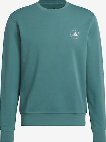ADIDAS PERFORMANCE Sports sweatshirt 'Crewneck' in Green: front