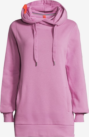 salzhaut Sweatshirt 'SCHELLEN' in Pink: Vorderseite
