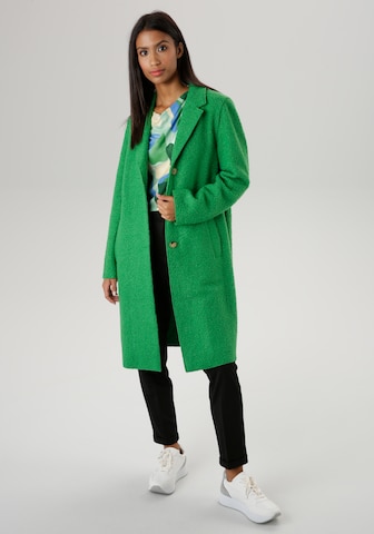 Aniston SELECTED Between-Seasons Coat in Green