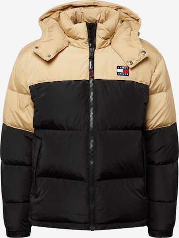 Tommy Jeans Vinterjakke 'Alaska' i sort: forside