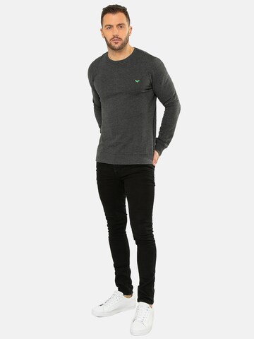 Threadbare Sweatshirt 'Satsuma' in Grey