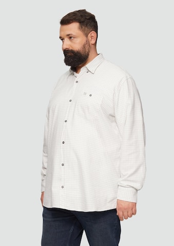 s.Oliver Comfort Fit Hemd in Weiß: Vorderseite