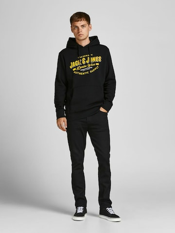 JACK & JONES Sweatshirt in Schwarz