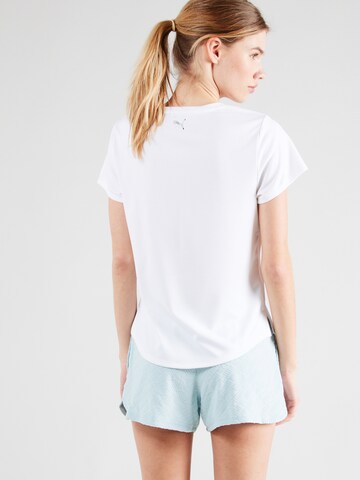 T-shirt fonctionnel 'Ultrabreathe' PUMA en blanc