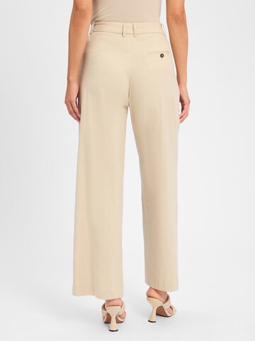 Marie Lund Regular Hose in Beige