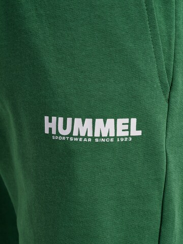Hummel Regular Workout Pants 'LEGACY' in Green