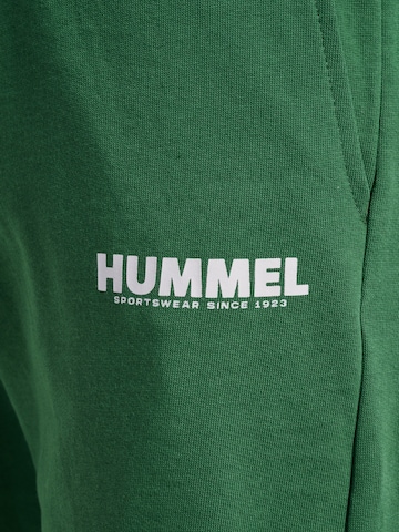 Hummel Regular Workout Pants 'LEGACY' in Green