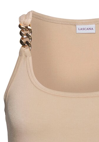 LASCANA Topp i beige