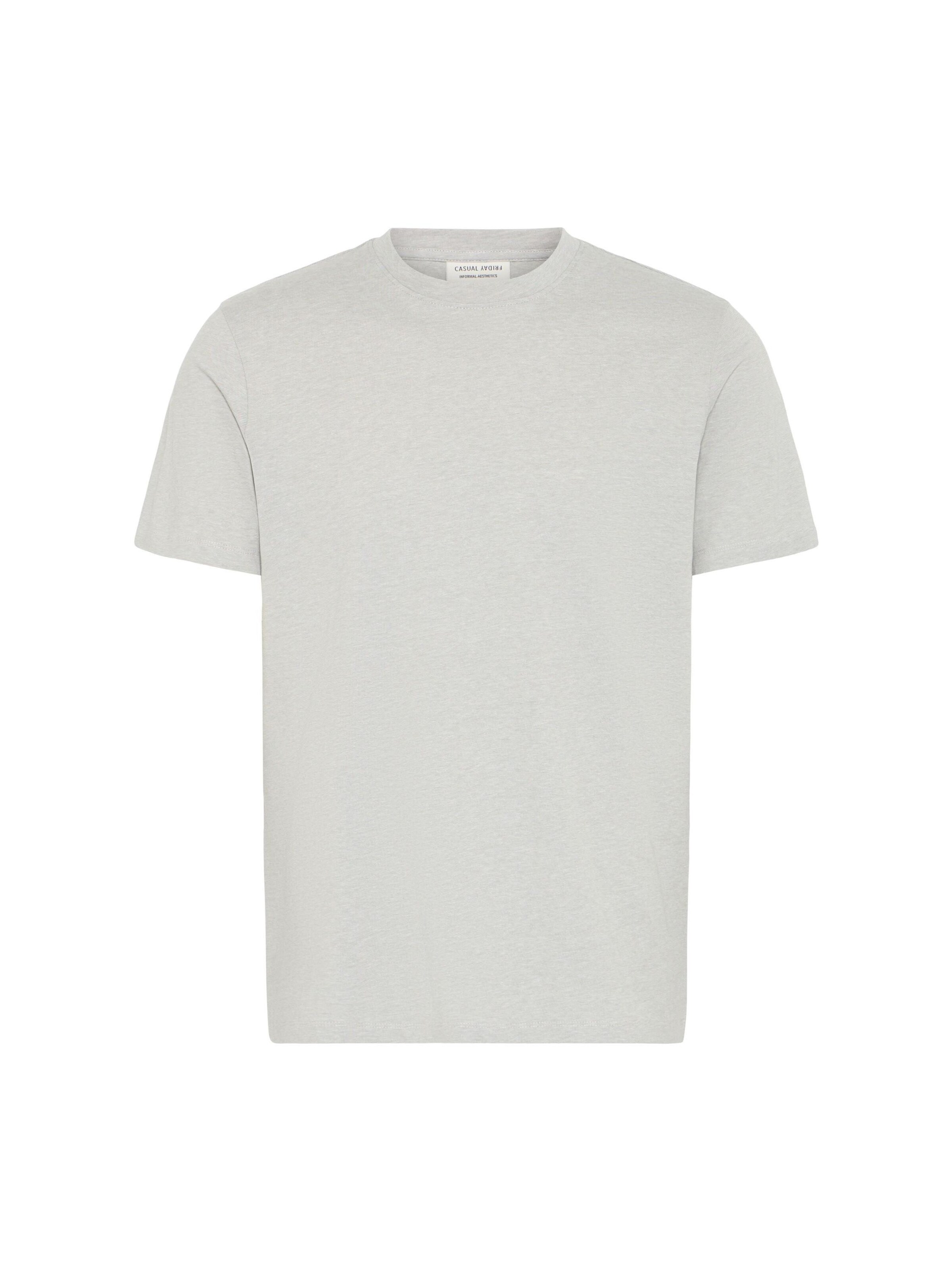 Casual Friday Shirt ' CFThor ' in Grijs: voorkant