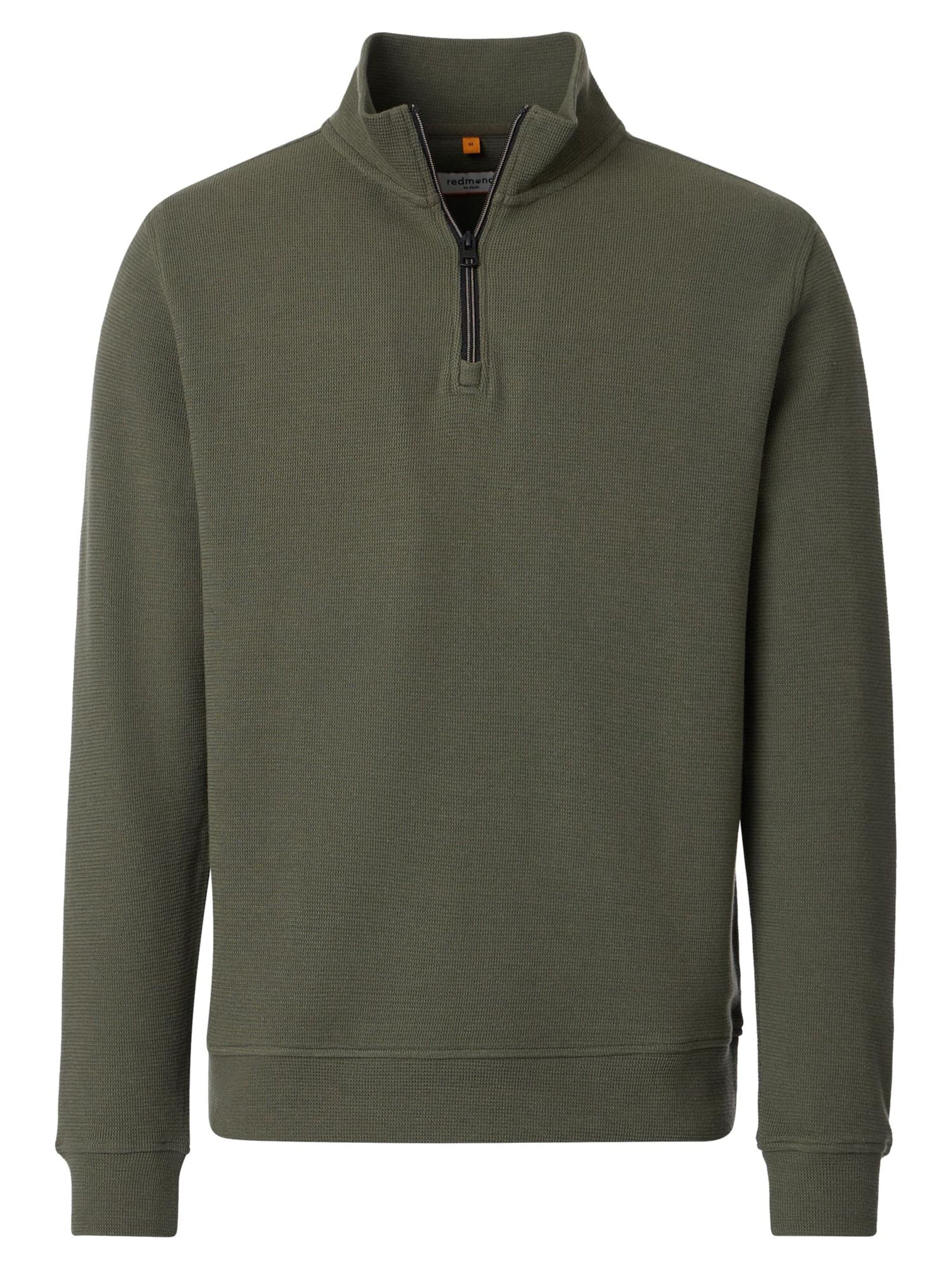 redmond Sweater 'Basic' in Green: front