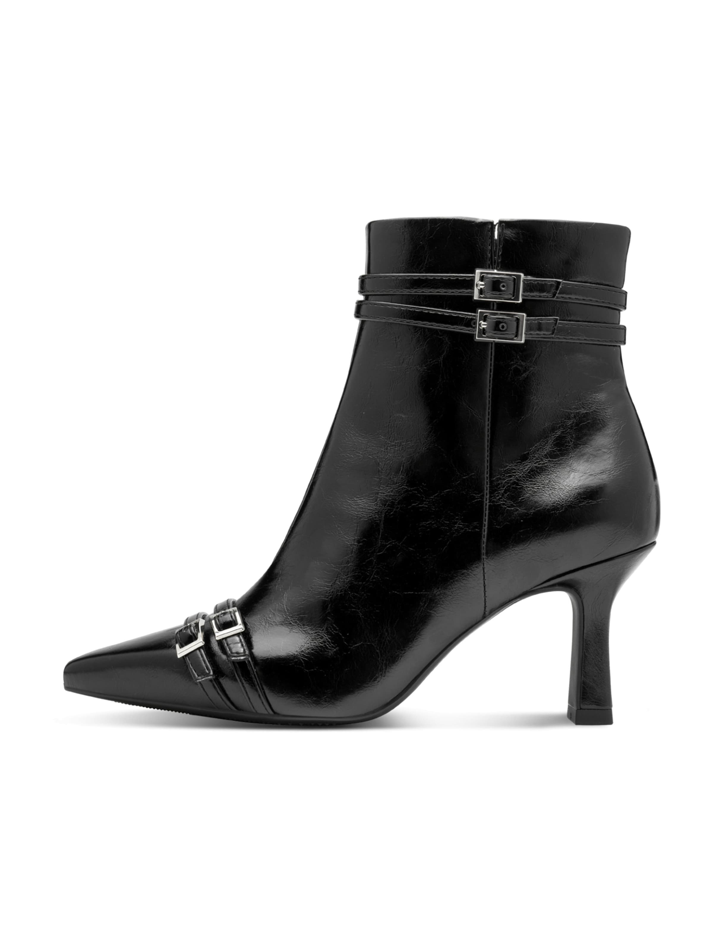 Tamaris Rövid szárú csizmák - fekete