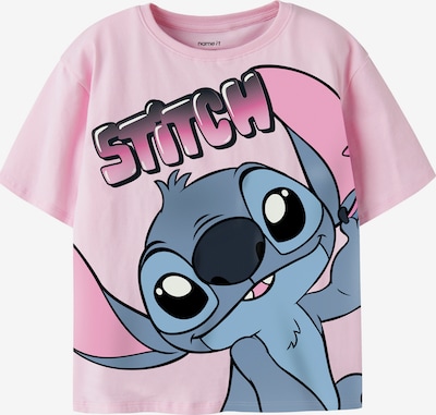 NAME IT Paita 'NKFMORISSINA STITCH' värissä safiiri / opaali / roosa / musta, Tuotenäkymä