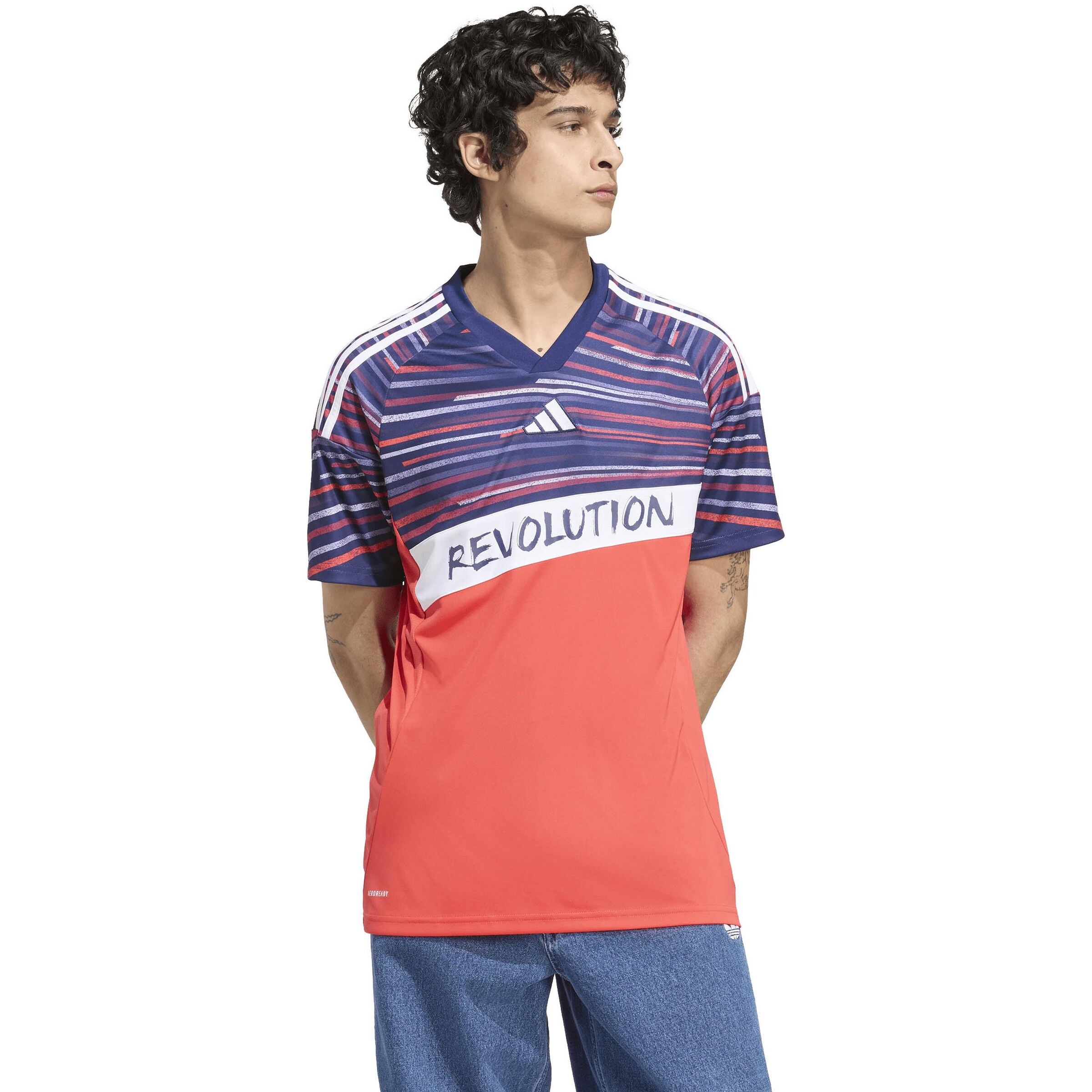 ADIDAS PERFORMANCE Jersey in Orange: front