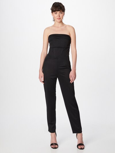 TFNC Jumpsuit 'JUDITH' in de kleur Zwart, Modelweergave