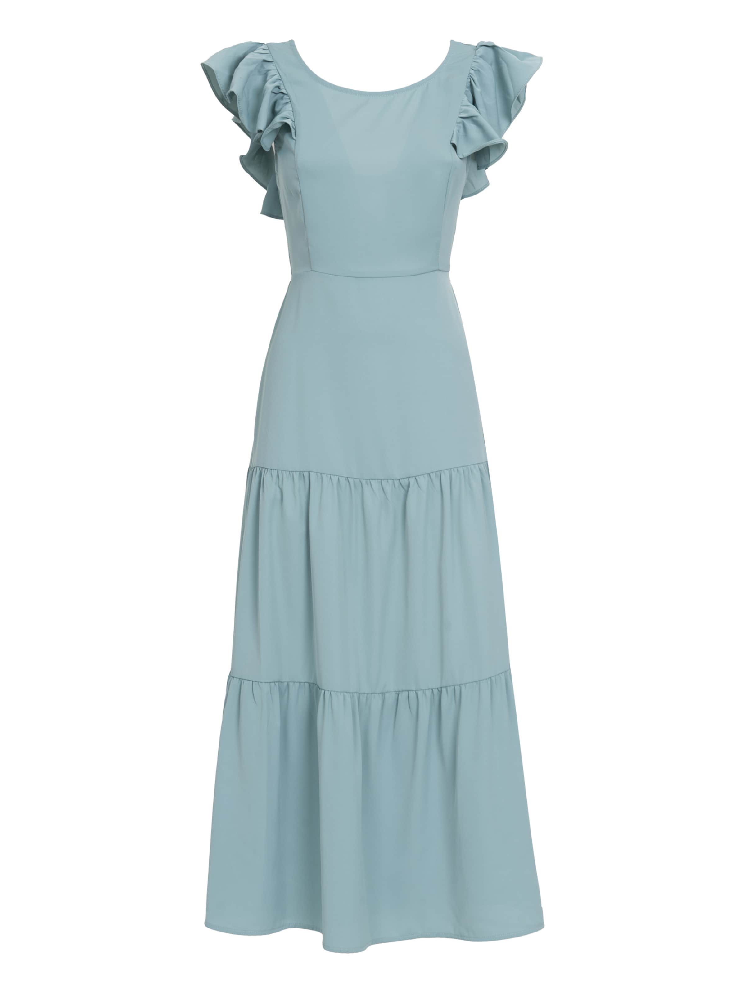 Abito di Influencer in blu: frontale