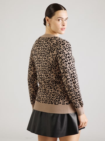 Geacă tricotată 'VMCNANCY' de la Vero Moda Curve pe bej