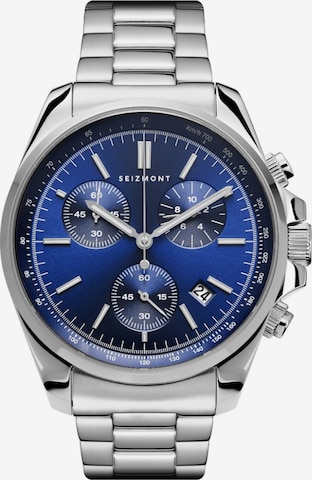 Seizmont Analog watch 'Bellator' in Blue: front